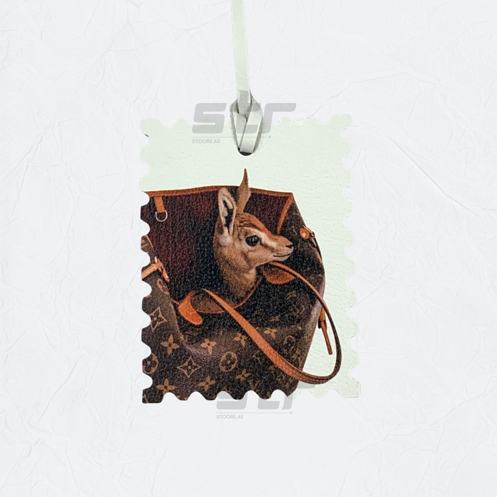Leather Charm Double Side Gazelle - 2